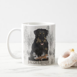 Caneca De Café Jagdterrier Dakota v. Renbrad Faux Canvas Print Ac