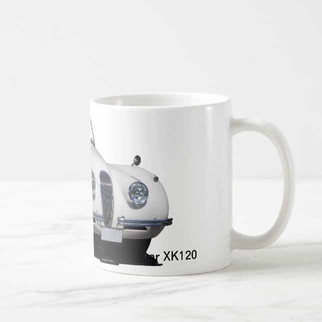 Caneca De Café Jaguar XK120 (Direita)