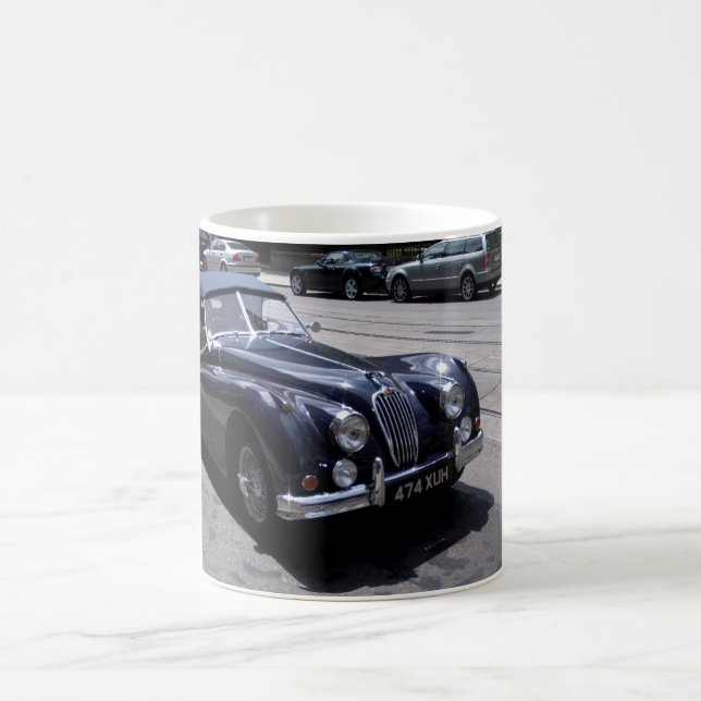 Caneca De Café Jaguar XK 120 (Centro)