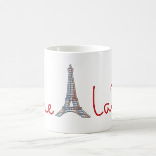 Caneca De Café J'aime La Paris (Eu amo Paris)