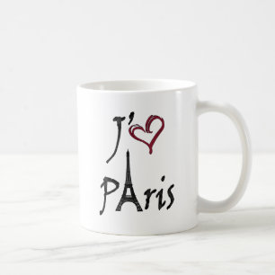 Caneca De Café j'aime Paris