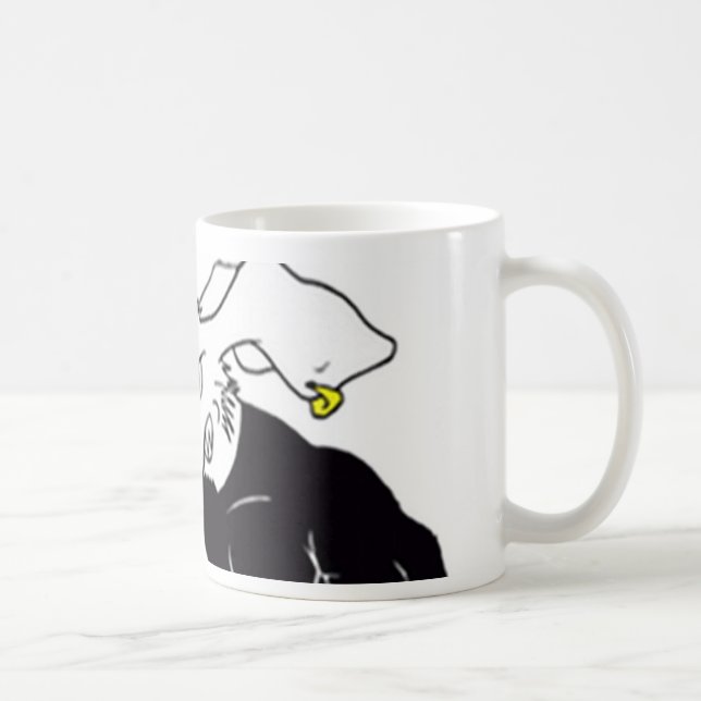 CANECA DE CAFÉ JAKE A LEBRE MÁ (Direita)