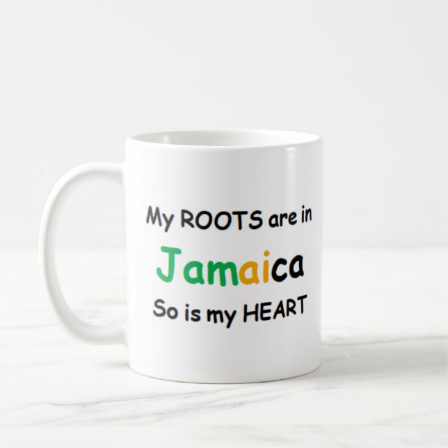 caneca de café jamaica (Esquerda)