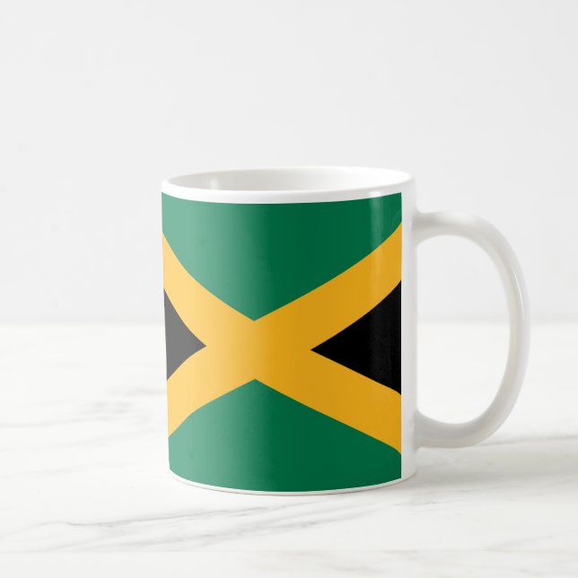 Caneca De Café Jamaica Flag Cerâmica Mug (Direita)