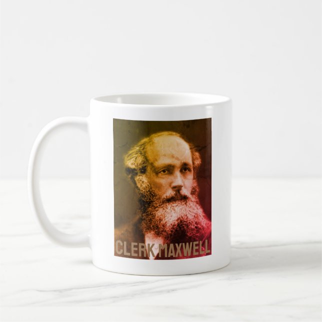 Caneca De Café James Clerk Maxwell (Esquerda)