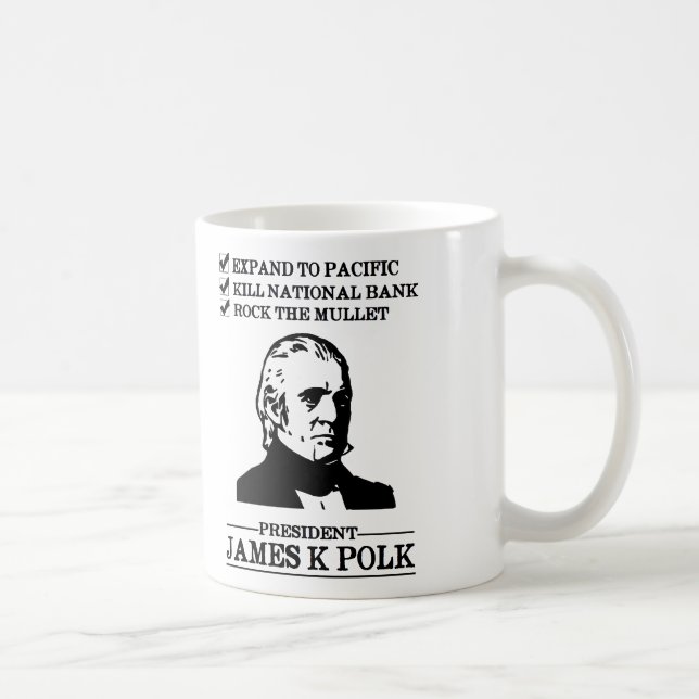 Caneca De Café James K Polk (Direita)