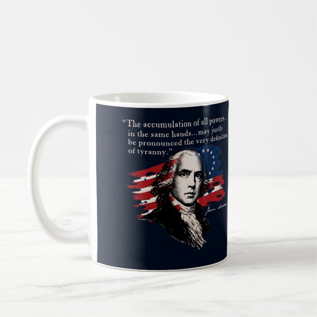 Caneca De Café James Madison (Esquerda)