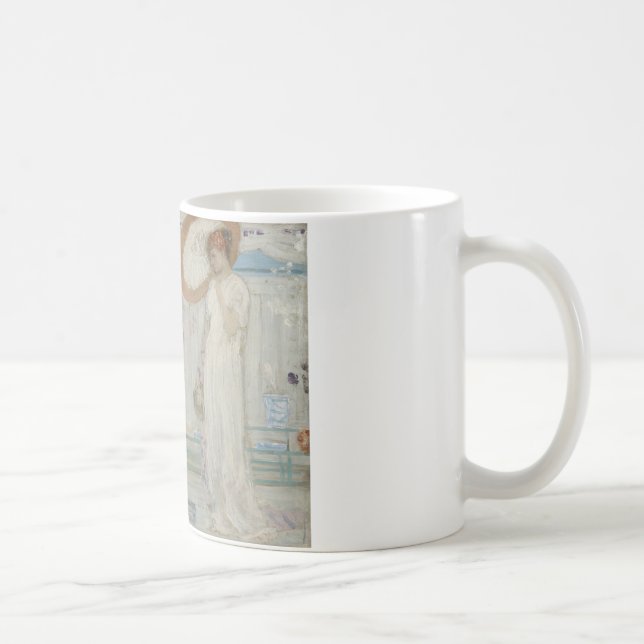 Caneca De Café James McNeill Whistler - A Sinfonia Branca (Direita)