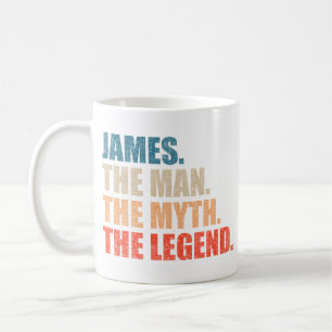 Caneca De Café James O Homem O Mito A Lenda