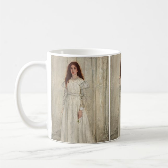Caneca De Café James Whistler - Sinfonia em branco nº 1 (Esquerda)