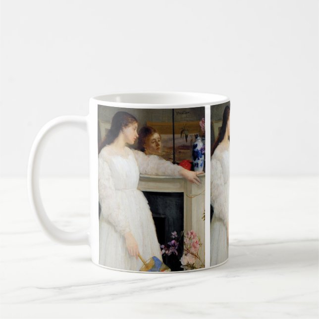 Caneca De Café James Whistler - Sinfonia em branco nº 2 (Esquerda)