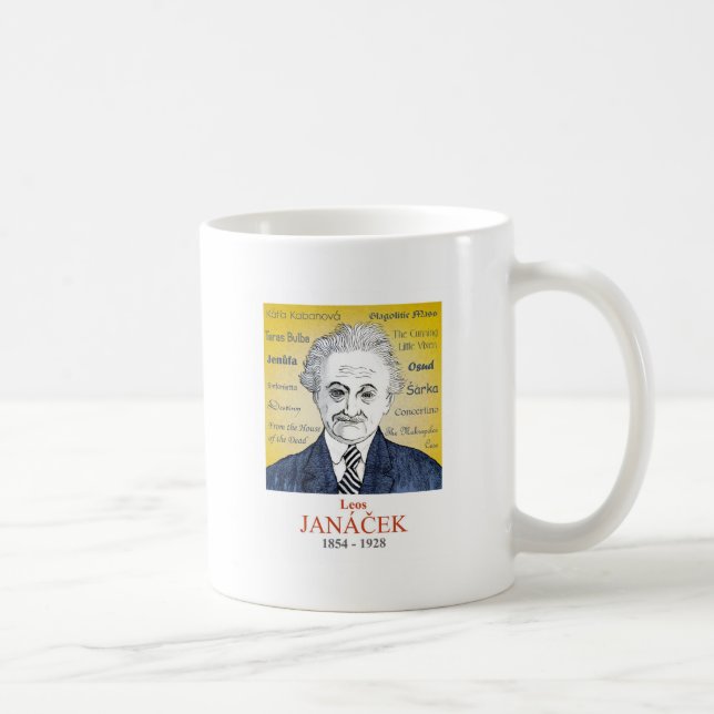 Caneca De Café Janacek (Direita)