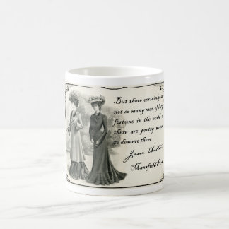 Caneca De Café Jane Austen: Mulheres bonito