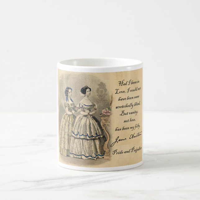Caneca De Café Jane Austen: Vaidade (Centro)