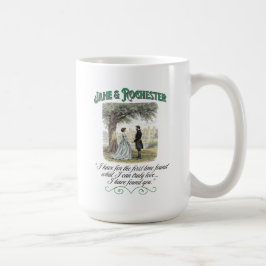 Caneca De Café Jane & Rochester Thornfield Hall Romantic Quote