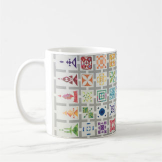 Caneca De Café Jane Stickle Quilt Mug