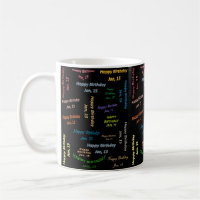 Janeiro, 15 Aniversário Mug