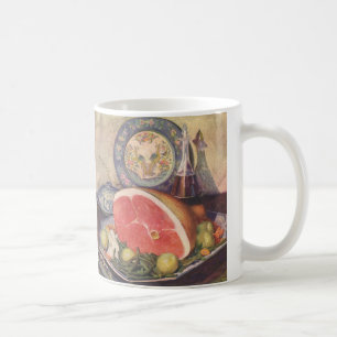 Caneca De Café Jantar de presunto vintage com feijão verde e bata
