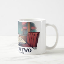 Caneca de Café Jantar para Dois Diner da Meia-Noit