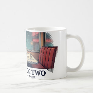 Caneca de Café Jantar para Dois Diner da Meia-Noit