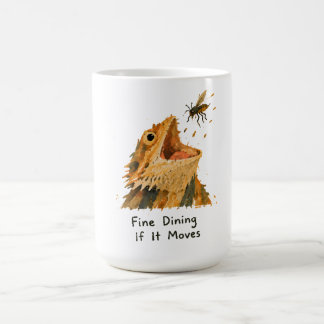 Caneca De Café Jantar Refinado Se Ele Se Move Arte de Dragão Barb