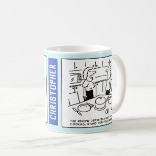 Caneca De Café Janto de Cozinhar em Home Baking no Cartoon Kitche