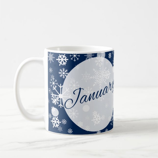 Caneca De Café January Coffee Mug (Esquerda)