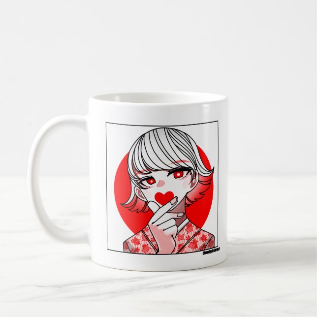 Caneca De Café Japanese kimono style magcup (Esquerda)