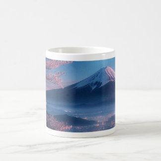 Caneca De Café Japanese Traditional Fujiyama Sakura