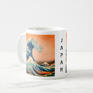 Caneca De Café Japão - Arte Japonesa (Onda de Excelente em Kanaga