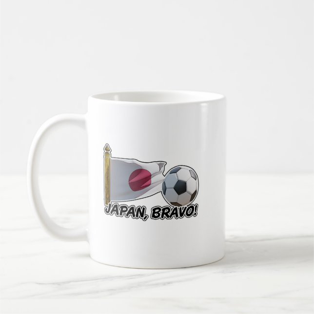 Caneca De Café Japão, Bravo! Grito de Futebol (Esquerda)