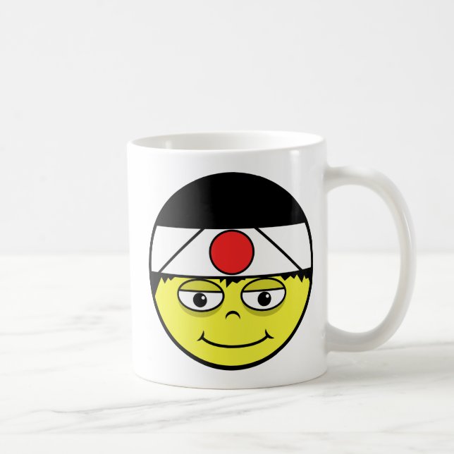 Caneca De Café Japão Face Café Mug (Direita)