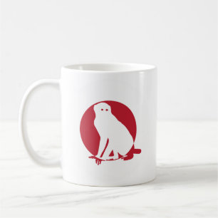 Caneca De Café Japão Macaque - Bandeira Nacional Japonesa
