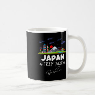Caneca De Café Japão Trip 2025 Aqui Chegamos Viagem da Equipe de