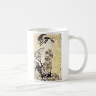 Caneca De Café Japonês Geisha