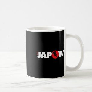 Caneca De Café Japonês Ski Shirt Japow Powder Ski Flag Japonês