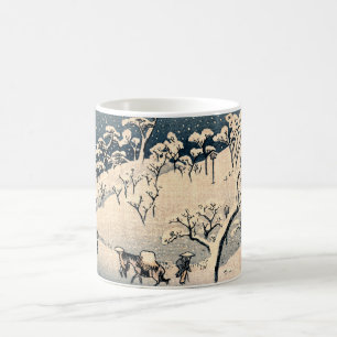 Caneca De Café Japonês Winterscape no.3