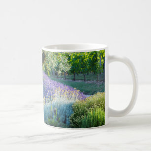 Caneca De Café Jardim cênico com flores, França