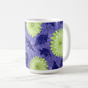 Caneca De Café Jardim Daisy da Meia-Noite
