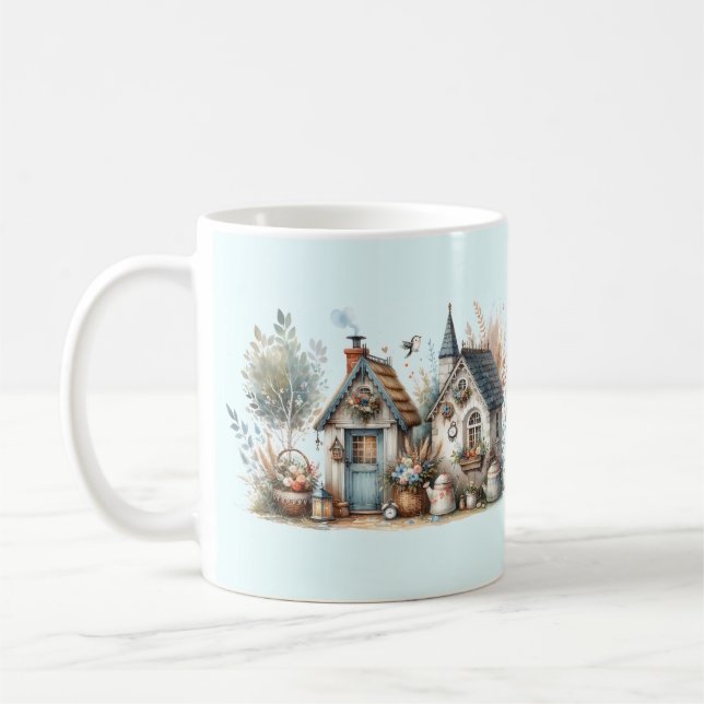 Caneca De Café Jardim de algodão (Esquerda)