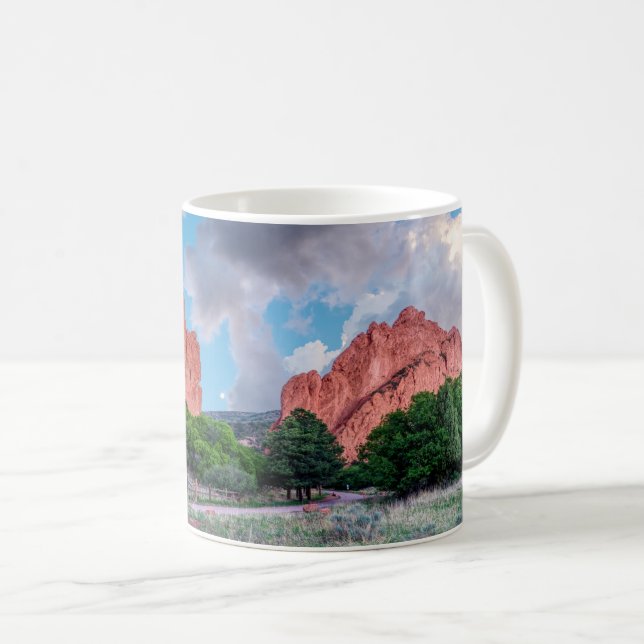 Caneca De Café Jardim De Bocas De Gods Mug (Frente Esquerda)