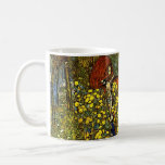 Caneca De Café Jardim de fazenda com Crucifixo por Gustav Klimt<br><div class="desc">Jardim de fazendas com Crucifixo (1911/1912) de Gustav Klimt é uma pintura religiosa vitoriana do simbolismo das artes plásticas. Uma cena natural com uma variedade de flores ao redor de um crucifixo com Jesus Cristo em um jardim em uma fazenda. Sobre o artista: Gustav Klimt (1862-1918) era um pintor simbolista...</div>