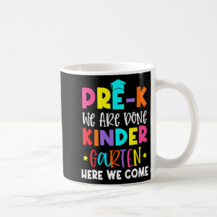 Caneca De Café Jardim de Graduação Aqui Nós Vimos