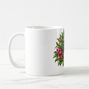 Caneca de Café Jardim de Joias Olho