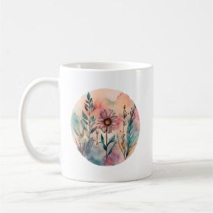 Caneca De Café Jardim de Margarida Whimsical