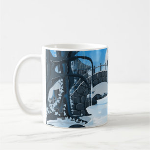 Caneca De Café Jardim de Meditação Japonês