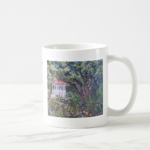 Caneca De Café Jardim de rosas do Mabel Davis de Zilker, onde um