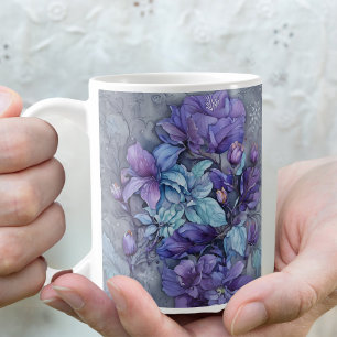 Caneca De Café Jardim de Vinca