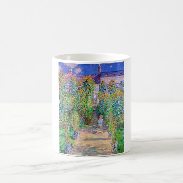 Caneca De Café Jardim do Artista, Monet (Centro)