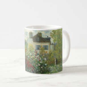 Caneca De Café Jardim do Artista Monet em Argenteuil Pintura
